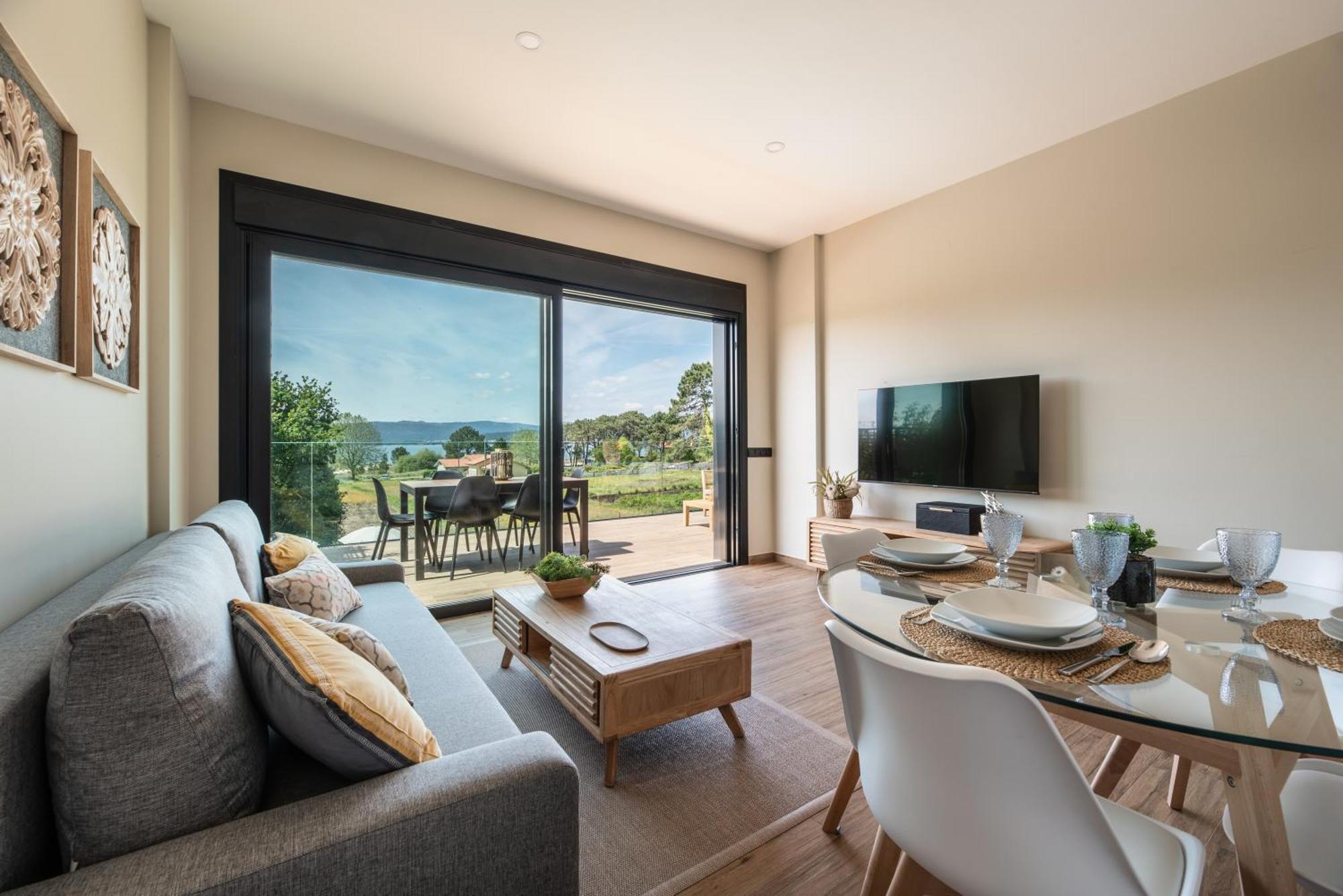 Nova Aguieira Apartments - Acceso Directo Playa Пуэрто-дель-Сон Экстерьер фото